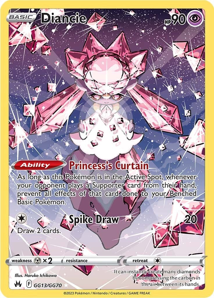 Diancie (GG13/GG70) [Sword & Shield: Crown Zenith] | Clutch Gaming