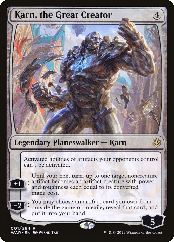 Karn, the Great Creator [War of the Spark] | Clutch Gaming