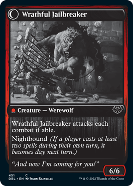 Weary Prisoner // Wrathful Jailbreaker [Innistrad: Double Feature] | Clutch Gaming