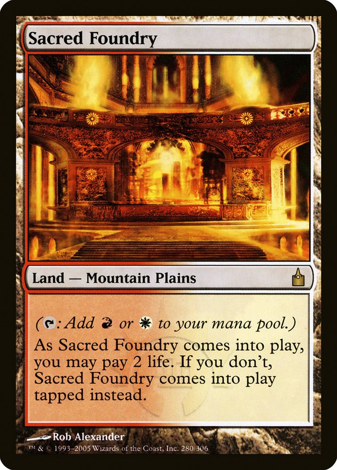 Sacred Foundry [Ravnica: City of Guilds] | Clutch Gaming