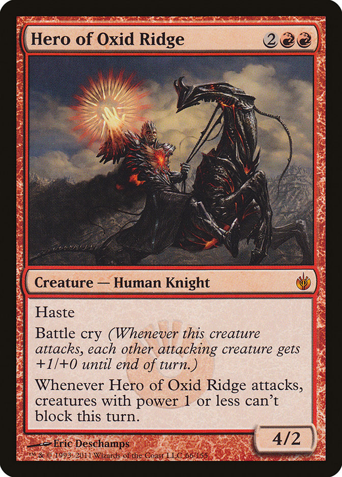 Hero of Oxid Ridge [Mirrodin Besieged] | Clutch Gaming