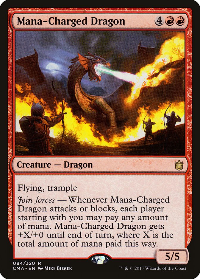 Mana-Charged Dragon [Commander Anthology] | Clutch Gaming