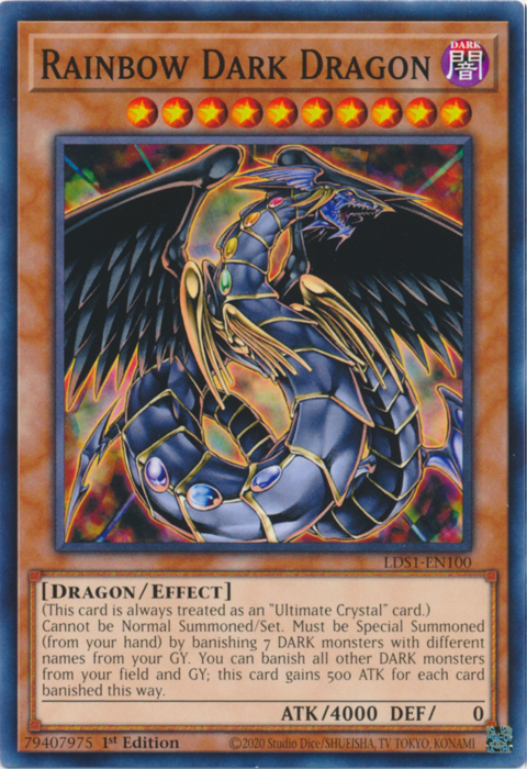 Rainbow Dark Dragon [LDS1-EN100] Common | Clutch Gaming