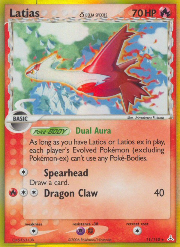 Latias (11/110) (Delta Species) [EX: Holon Phantoms] | Clutch Gaming