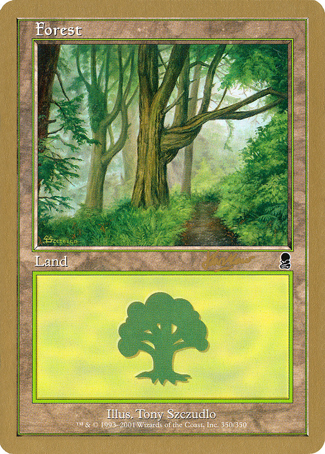 Forest (shh350) (Sim Han How) [World Championship Decks 2002] | Clutch Gaming