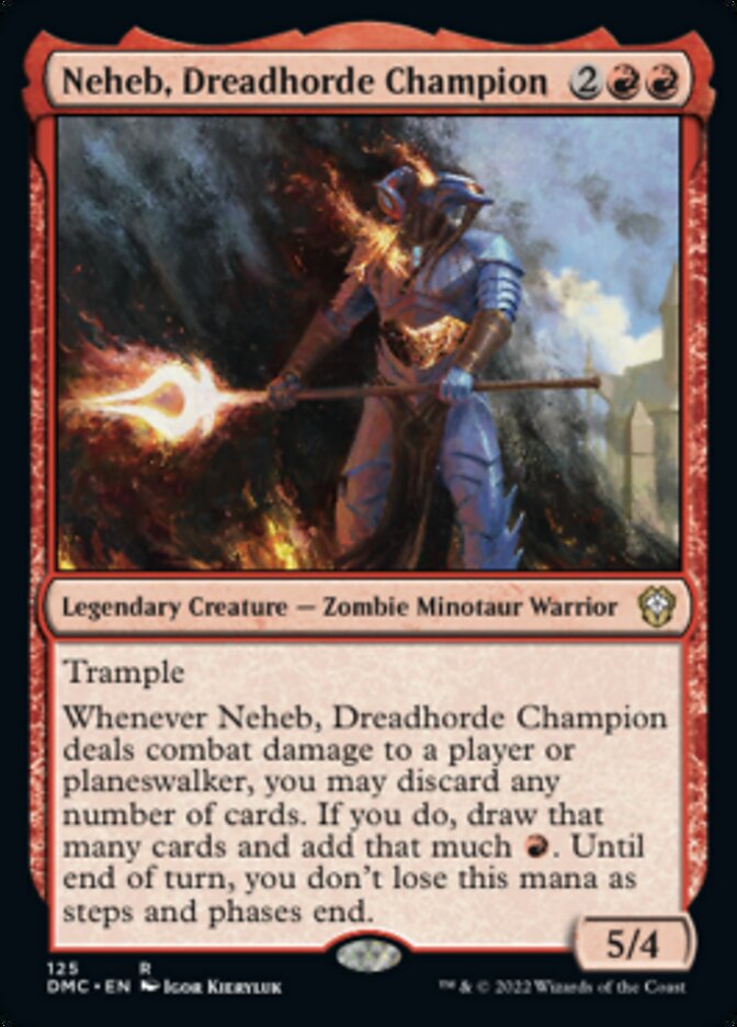 Neheb, Dreadhorde Champion [Dominaria United Commander] | Clutch Gaming