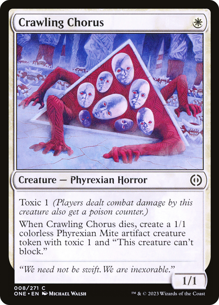 Crawling Chorus [Phyrexia: All Will Be One] | Clutch Gaming