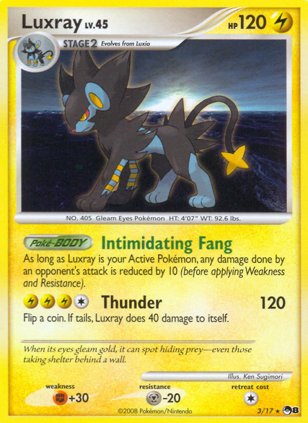 Luxray (3/17) [POP Series 8] | Clutch Gaming