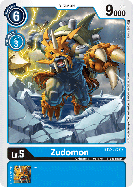 Zudomon [BT2-027] [Release Special Booster Ver.1.5] | Clutch Gaming