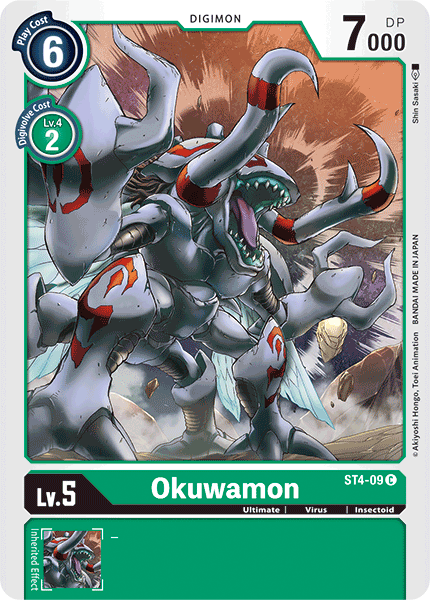 Okuwamon [ST4-09] [Starter Deck: Giga Green] | Clutch Gaming