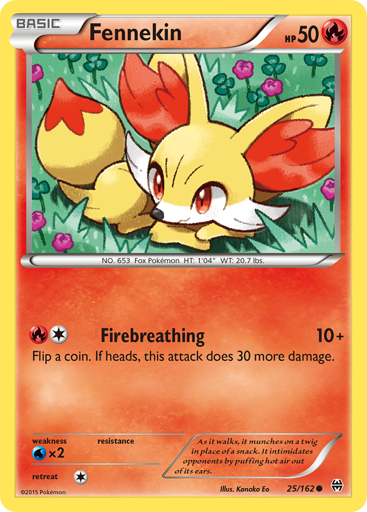 Fennekin (25/162) [XY: BREAKthrough] | Clutch Gaming