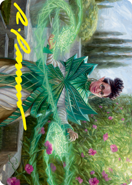 Kianne, Dean of Substance Art Card (Gold-Stamped Signature) [Strixhaven: School of Mages Art Series] | Clutch Gaming