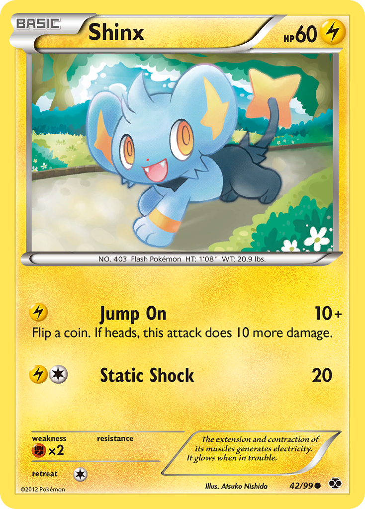 Shinx (42/99) [Black & White: Next Destinies] | Clutch Gaming