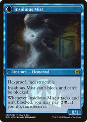 Elusive Tormentor // Insidious Mist (Buy-A-Box) [Shadows over Innistrad Promos] | Clutch Gaming