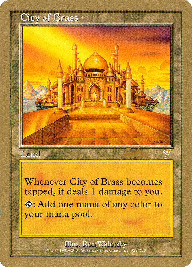 City of Brass (Brian Kibler) [World Championship Decks 2002] | Clutch Gaming