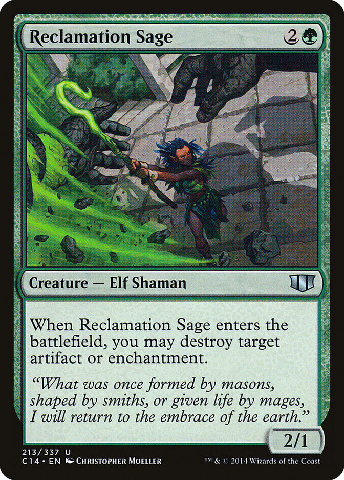 Reclamation Sage [Commander 2014] | Clutch Gaming