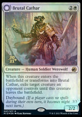 Brutal Cathar // Moonrage Brute [Innistrad: Midnight Hunt Prerelease Promos] | Clutch Gaming