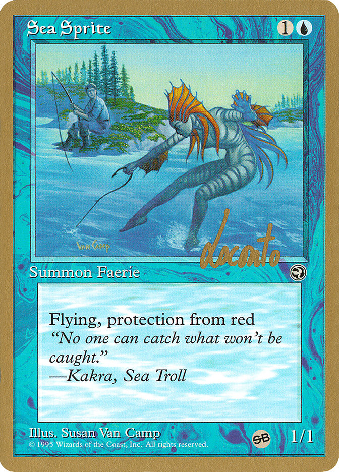 Sea Sprite (Michael Loconto) (SB) [Pro Tour Collector Set] | Clutch Gaming