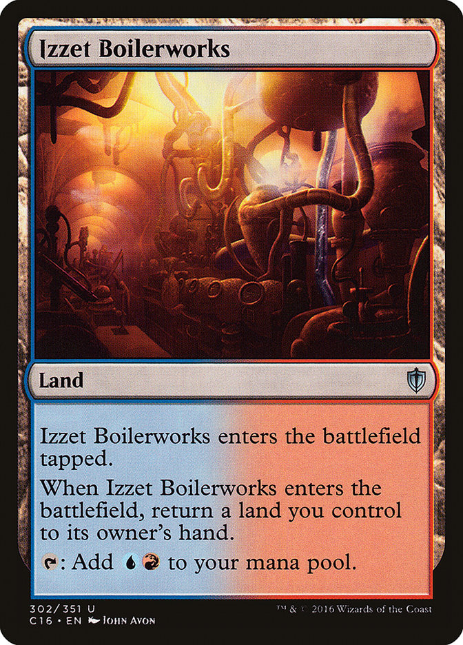 Izzet Boilerworks [Commander 2016] | Clutch Gaming