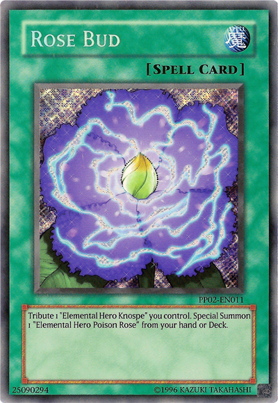 Rose Bud [PP02-EN011] Secret Rare | Clutch Gaming