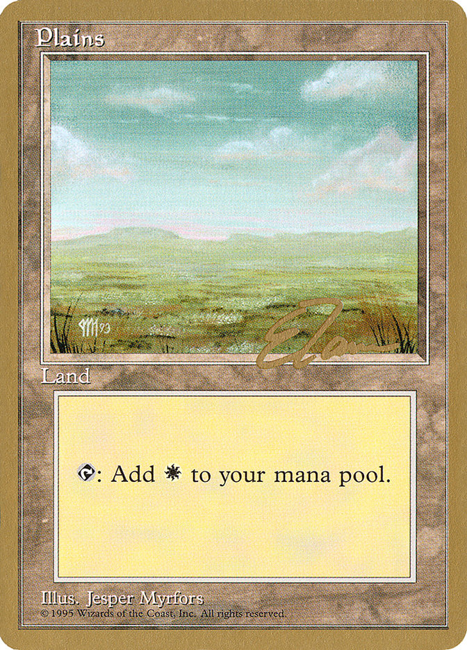 Plains (et364) (Eric Tam) [Pro Tour Collector Set] | Clutch Gaming