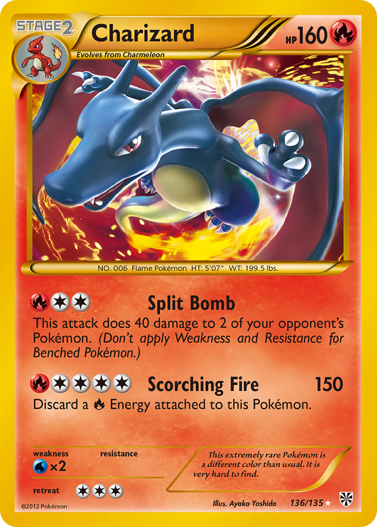 Charizard (136/135) [Black & White: Plasma Storm] | Clutch Gaming