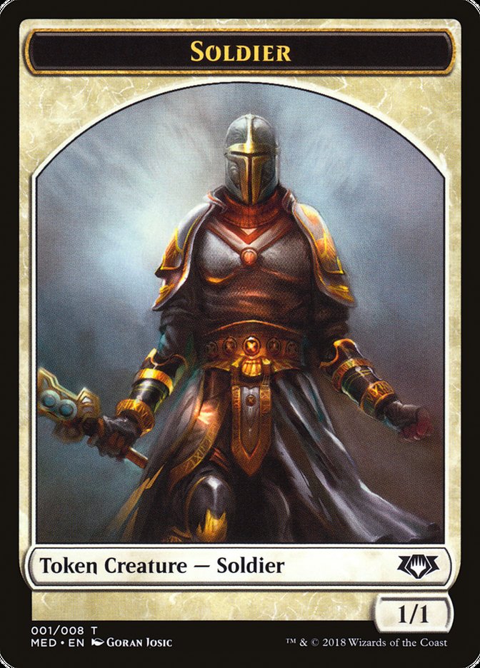 Soldier Token [Mythic Edition Tokens] | Clutch Gaming