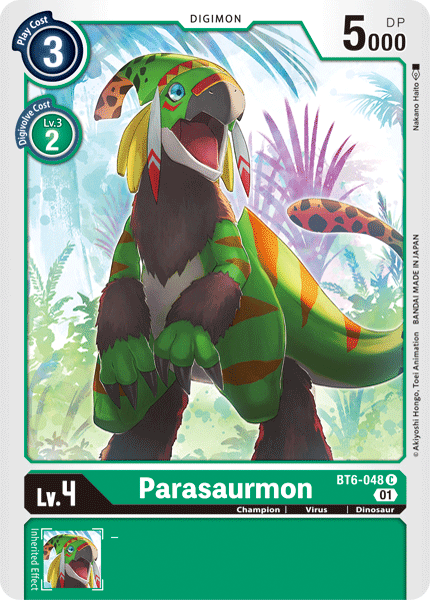 Parasaurmon [BT6-048] [Double Diamond] | Clutch Gaming