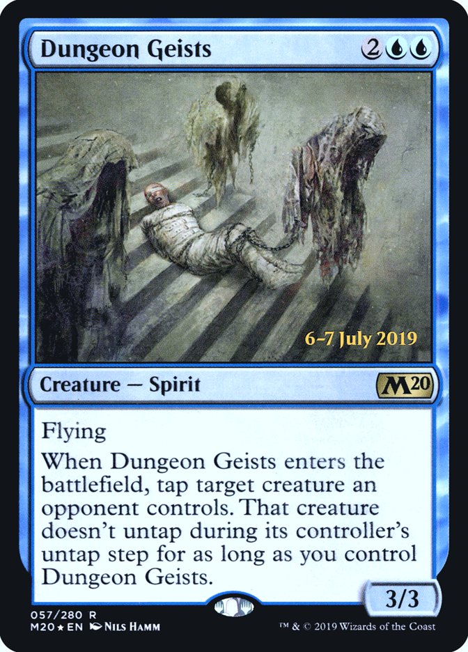 Dungeon Geists [Core Set 2020 Prerelease Promos] | Clutch Gaming