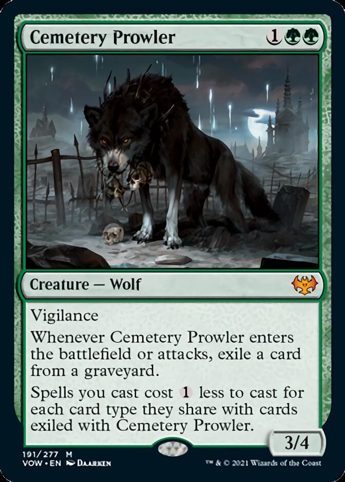 Cemetery Prowler [Innistrad: Crimson Vow] | Clutch Gaming