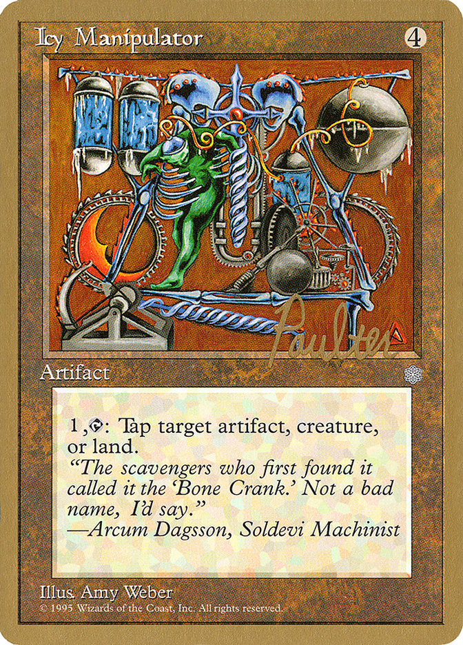 Icy Manipulator (Preston Poulter) [Pro Tour Collector Set] | Clutch Gaming