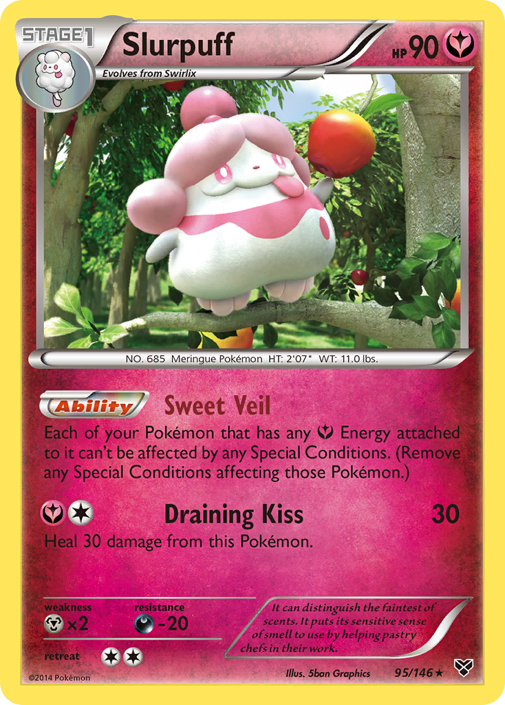 Slurpuff (95/146) [XY: Base Set] | Clutch Gaming