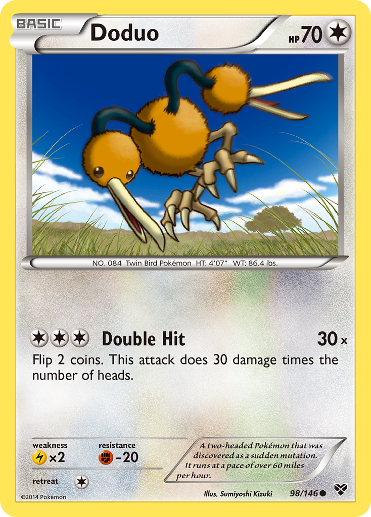 Doduo (98/146) [XY: Base Set] | Clutch Gaming