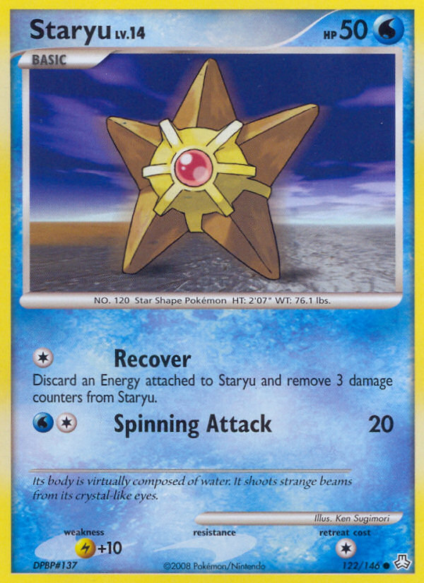 Staryu (122/146) [Diamond & Pearl: Legends Awakened] | Clutch Gaming