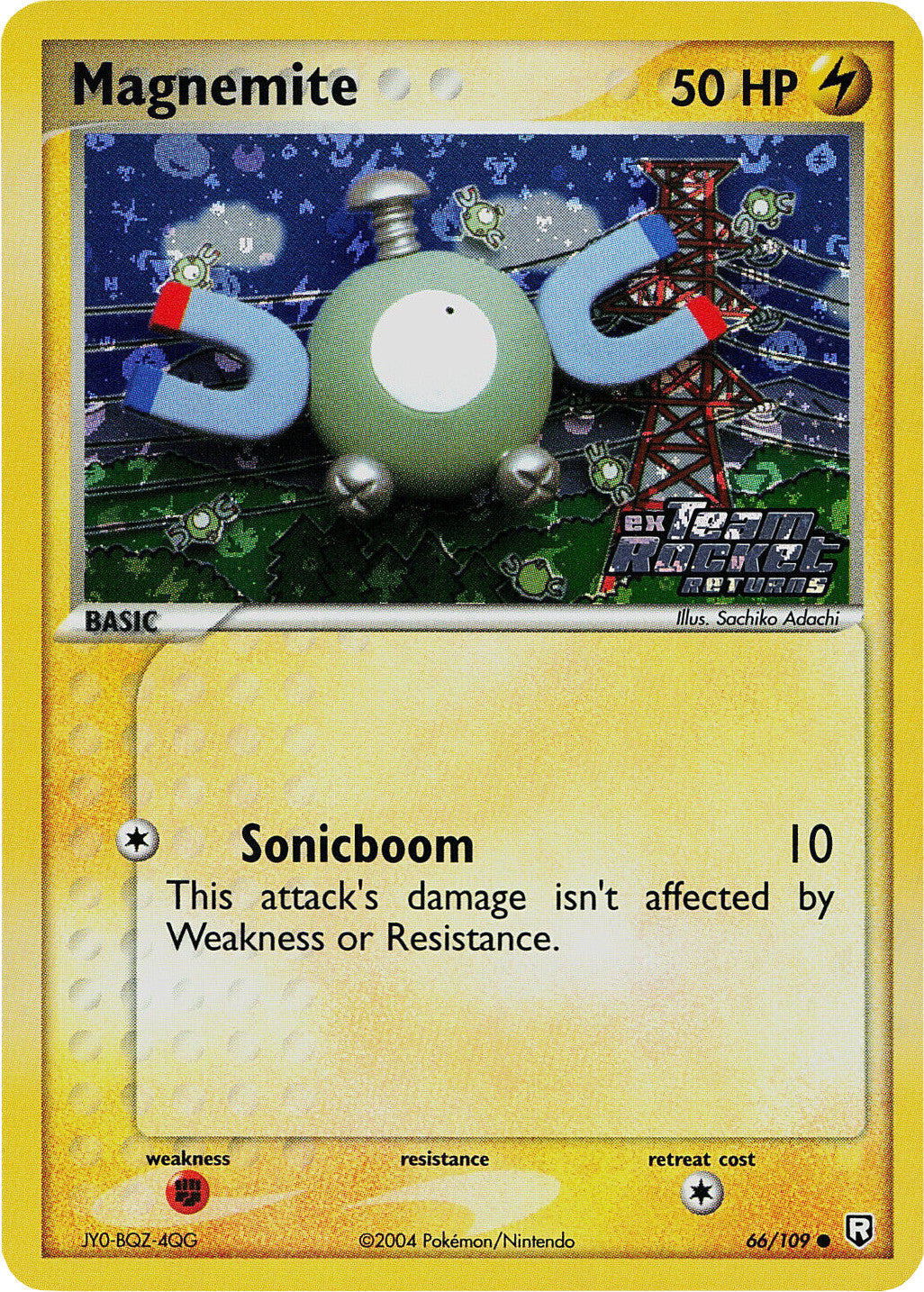 Magnemite (66/109) (Stamped) [EX: Team Rocket Returns] | Clutch Gaming