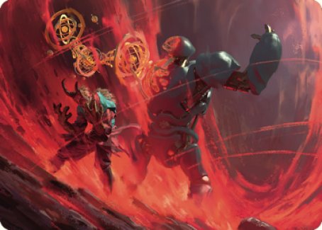 Twinferno Art Card [Dominaria United Art Series] | Clutch Gaming