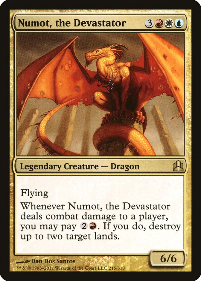 Numot, the Devastator [Commander 2011] | Clutch Gaming