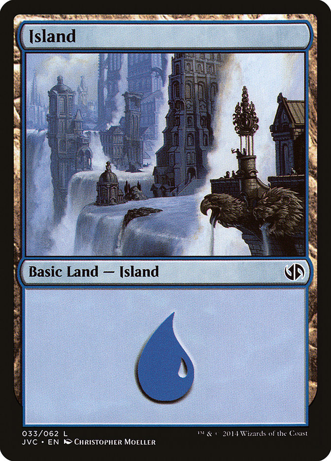 Island (33) [Duel Decks Anthology] | Clutch Gaming