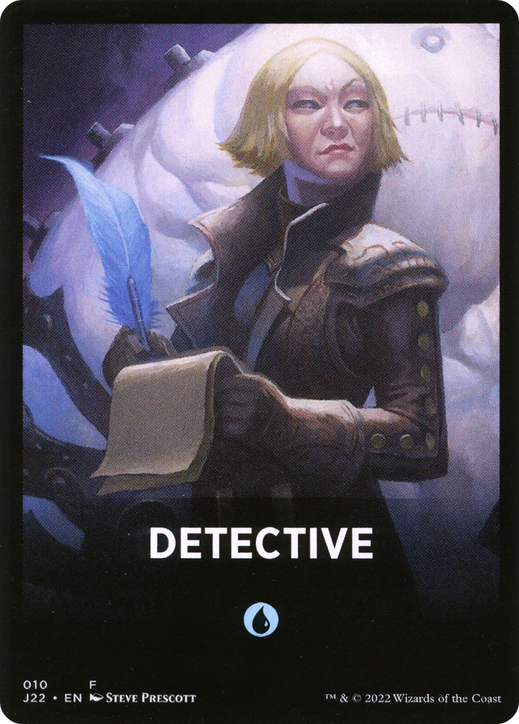 Detective Theme Card [Jumpstart 2022 Front Cards] | Clutch Gaming