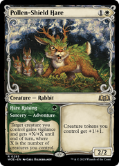 Pollen-Shield Hare // Hare Raising (Promo Pack) [Wilds of Eldraine Promos] | Clutch Gaming