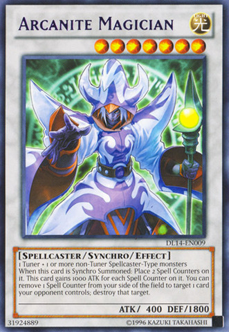 Arcanite Magician (Purple) [DL14-EN009] Rare | Clutch Gaming