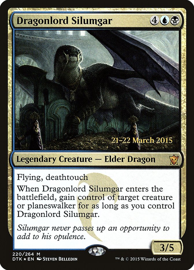 Dragonlord Silumgar [Dragons of Tarkir Prerelease Promos] | Clutch Gaming