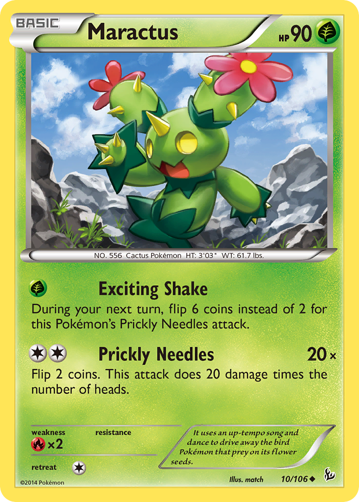 Maractus (10/106) [XY: Flashfire] | Clutch Gaming