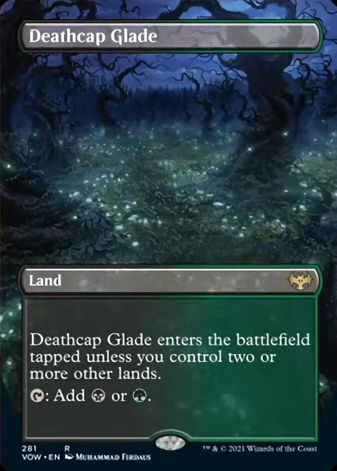 Deathcap Glade (Borderless Alternate Art) [Innistrad: Crimson Vow] | Clutch Gaming