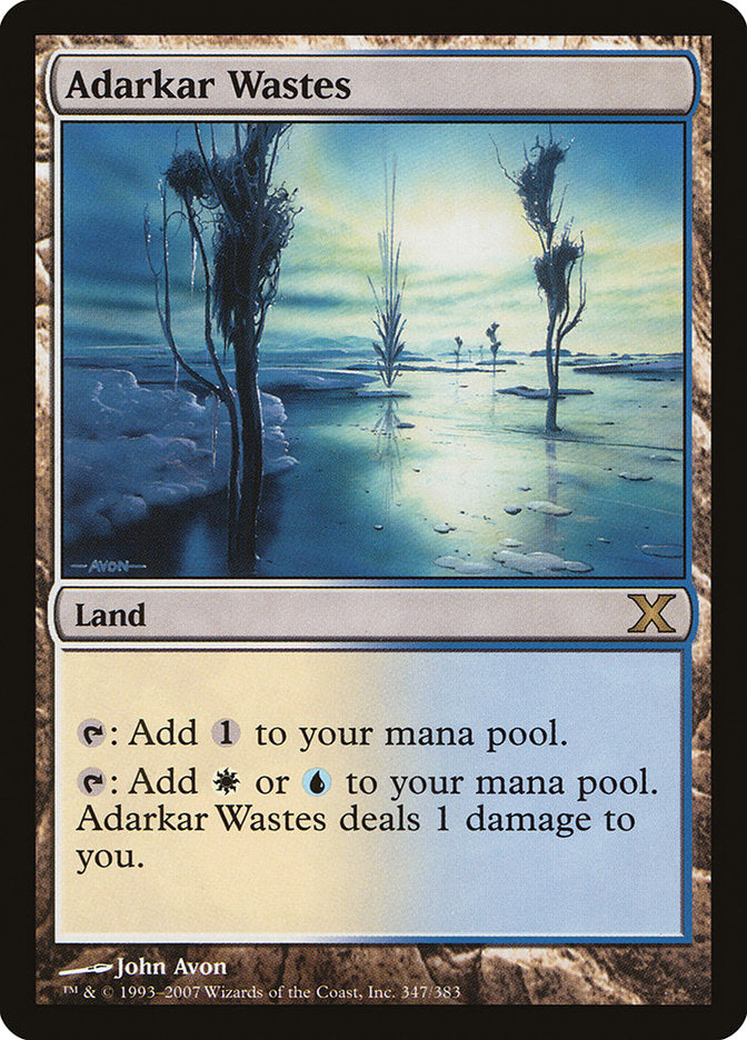 Adarkar Wastes [Tenth Edition] | Clutch Gaming