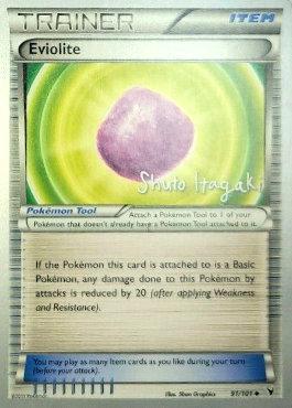 Eviolite (91/101) (Terraki-Mewtwo - Shuto Itagaki) [World Championships 2012] | Clutch Gaming