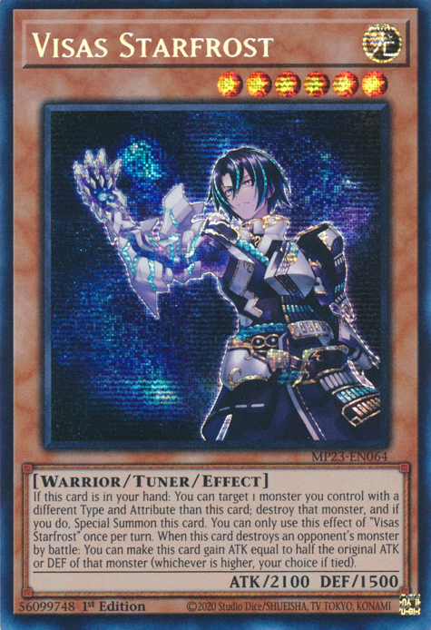 Visas Starfrost [MP23-EN064] Prismatic Secret Rare | Clutch Gaming