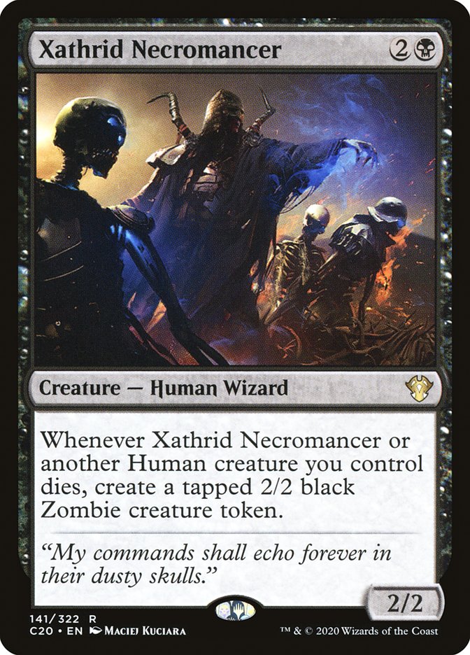 Xathrid Necromancer [Commander 2020] | Clutch Gaming