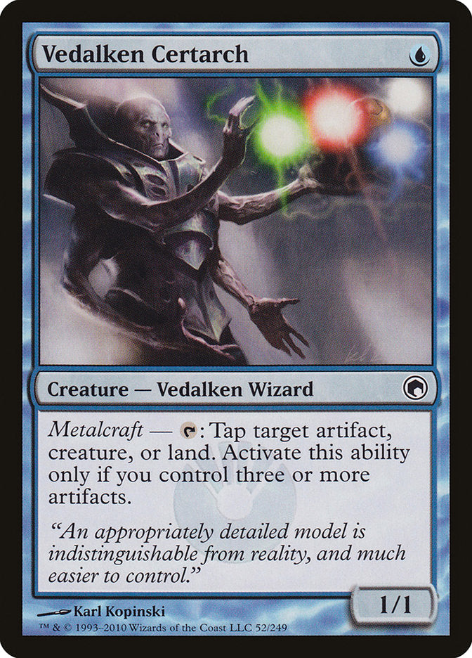 Vedalken Certarch [Scars of Mirrodin] | Clutch Gaming