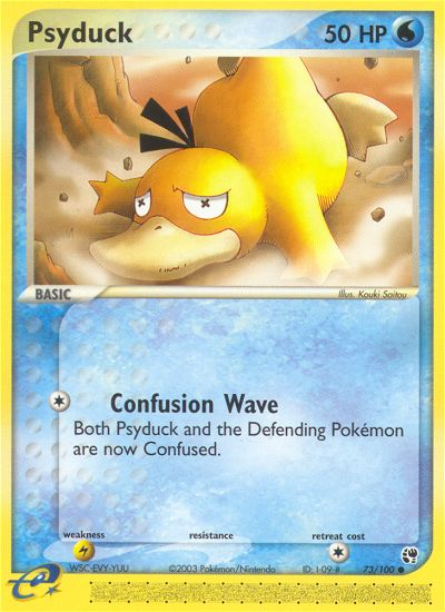 Psyduck (73/100) [EX: Sandstorm] | Clutch Gaming